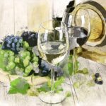 Белое вино с медом и шалфеем  из замка французского барона