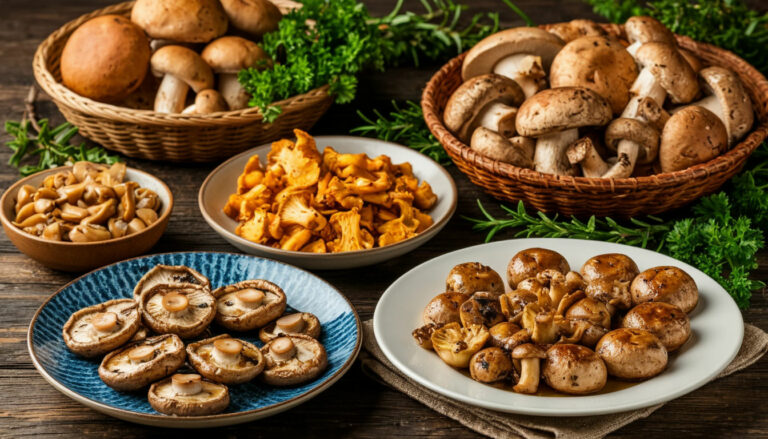 Три грибных шедевра для домашней кухни: крем-суп, паштет и азиатские грибы с имбирем