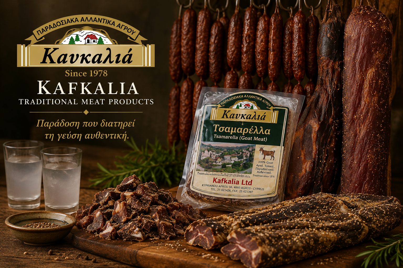 Kafkalia Traditional Meat Products — традиционные мясные деликатесы Агроса