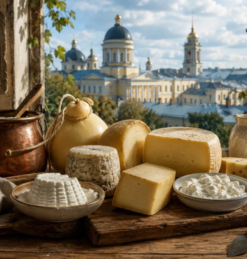 Сыры сыроварни Александро-Невской лавры